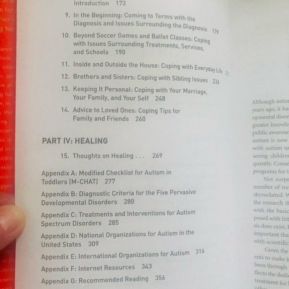 The Autism Sourcebook: Diagnosis, Treatment, Coping & Healing Hardcover - Picture 6 of 8